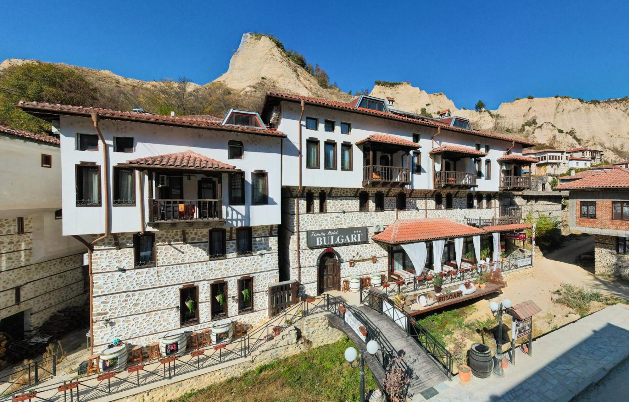 bulgari melnik Hotel Bagian luar foto